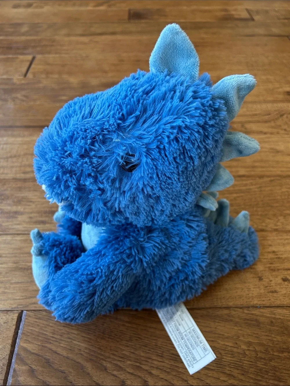 Warmies T-Rex Warmies Blue Dinosaur Weighted Lavender Stuffed Animal Plush